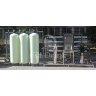 SUS commercial 304 de logement de systèmes de traitement de l'eau d'osmose d'inversion 2000L/H avec la valve automatique