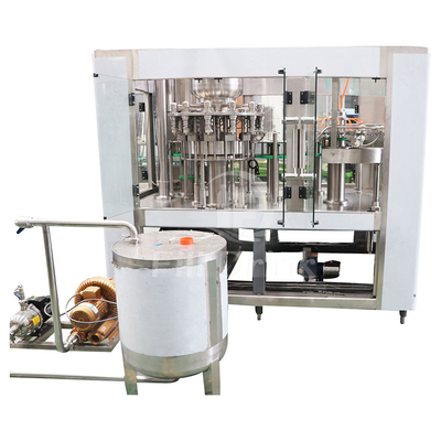 cylindre hydraulique de Juice Filling Machine 4000BPH de bouteille de l'ANIMAL FAMILIER 0-2L