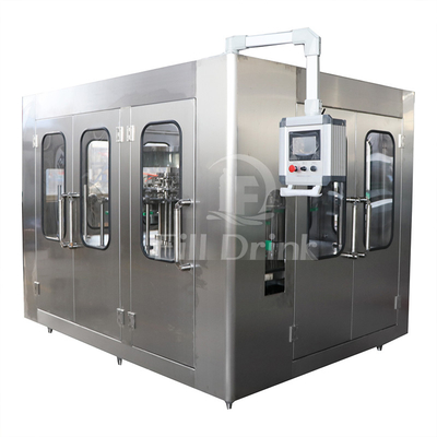 4000BPH a carbonaté la machine de remplissage de boissons 3 dans 1 valve précise de machine d'embouteillage de Monoblock
